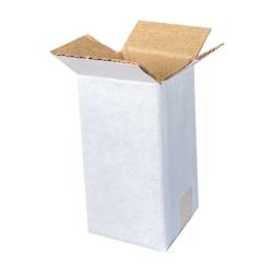 3x3x6 cm Einzelkarton Aus Wellpappe Weiß