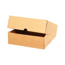 27x24x8 cm Kraft E-Commerce Versandkarton (4 Punkte)