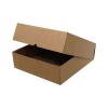 40x40x12 cm E-Commerce Versandkarton - 4 Punkte - Kraft