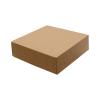 40x40x12 cm E-Commerce Versandkarton - 4 Punkte - Kraft