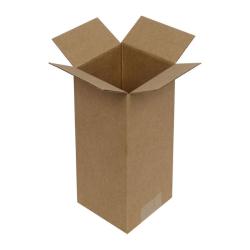 8x8x10 cm Paket Kraft Einfach Gewellt