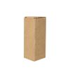 3x3x8 cm Kraftkarton Box Einfach Gewellt
