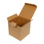 9x9x11 cm Kraftkarton Einfach Gewellt