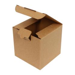 9x9x11 cm Kraftkarton Einfach Gewellt