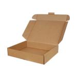 39x22x8 cm Box Kraft Doppelt Gewelltes Ziplock