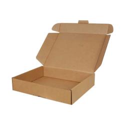 39x22x8 cm Box Kraft Doppelt Gewelltes Ziplock